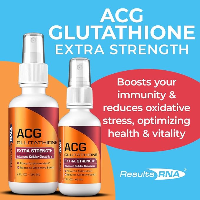 Results RNA - ACG Glutathione Extra Strength Immune Boost – Powerful Antioxidant &amp Immune Boost Formula in a Great Tasting Spray. Recommended by Doctors Worldwide ( 4 oz )