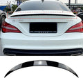 Compatible with Benz CLA-Class C117 2013-2019 CLA180 200 CLA45 AMG Trunk Top Spoiler Lip Tail Wing Car Styling Body Kit Accessories BlackGlossy Black