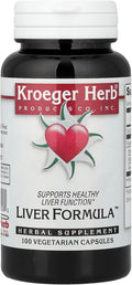 Kroeger Herb Liver Formula Combinations 100 Count