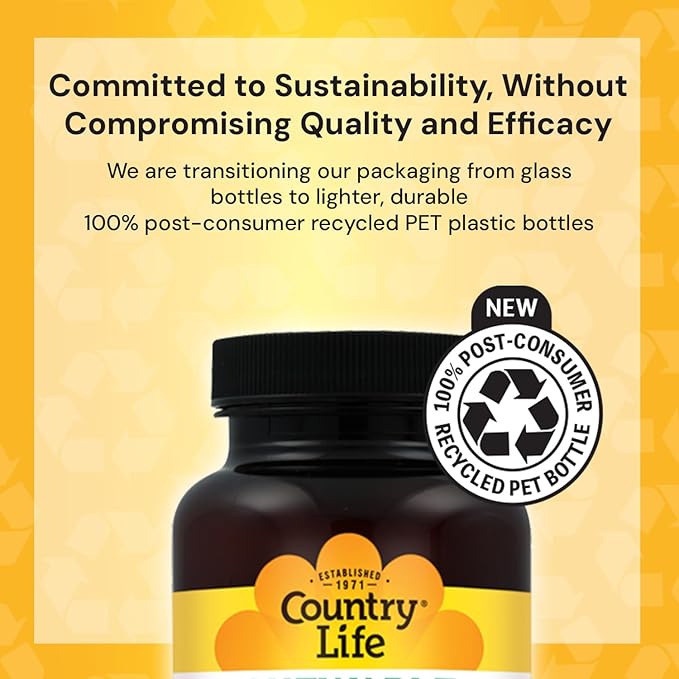 Country Life Omega 3 Fish Oil Supplement - High Concentration EPA and DHA Omega 3 Fatty Acids - 2000mg Fish Oil for Emotional Health Mood Support and No Fish Taste - Natural Lemon Flavor