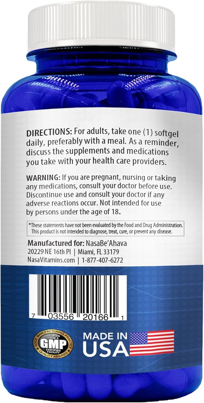 Astaxanthin Supplement for Men and Women | Antioxidant &amp Carotenoid Rich Astaxanthin 10mg From Haematococcus Pluvialis Microalgae for Eye &amp Skin Health Support (180 Day Supply) Packaging May V