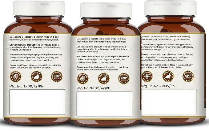 Chandraprabha Vati - Ayurvedic Supplement for Unisex | 360 Tablets (Pack of 3)