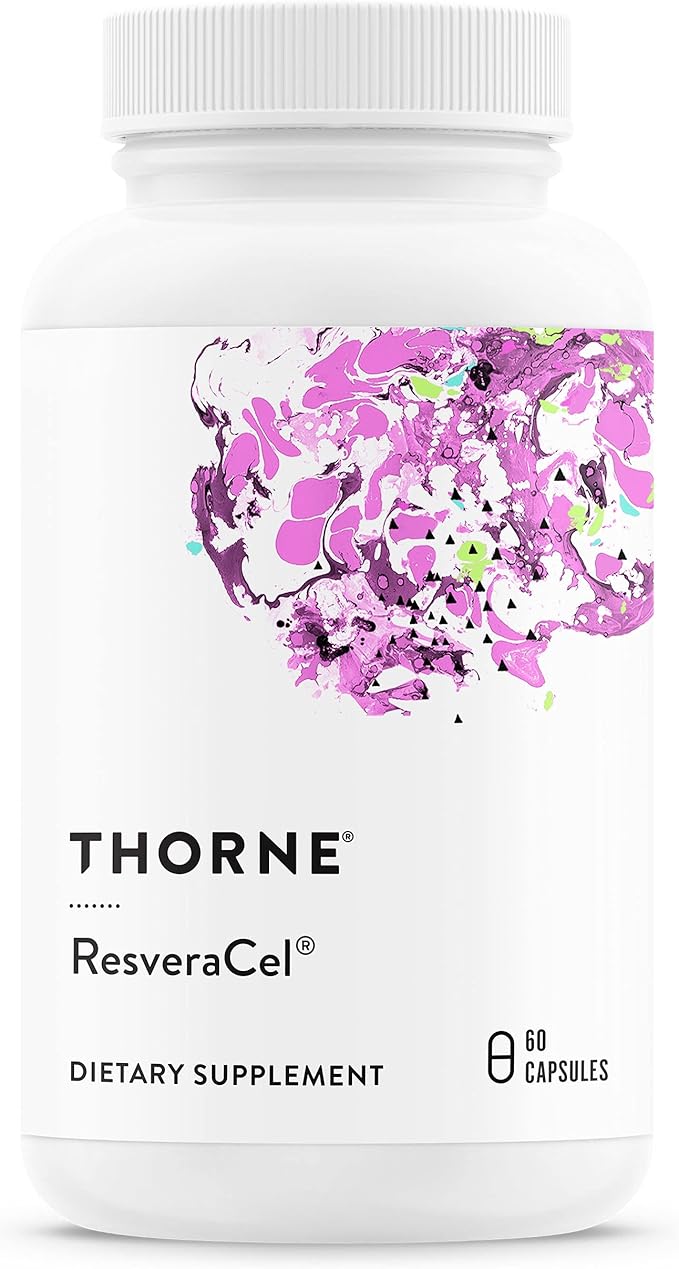 THORNE - Healthy Aging &amp Menopause Support Bundle - ResveraCel &amp Meta-Balance - 30 to 60 Servings