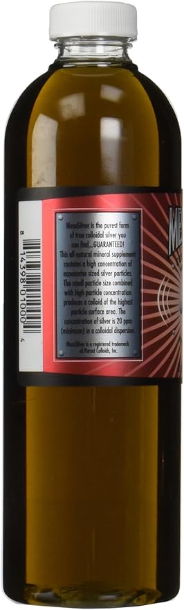 MesoSilver ® 20 ppm Colloidal Silver 500 mL/16.9 Oz