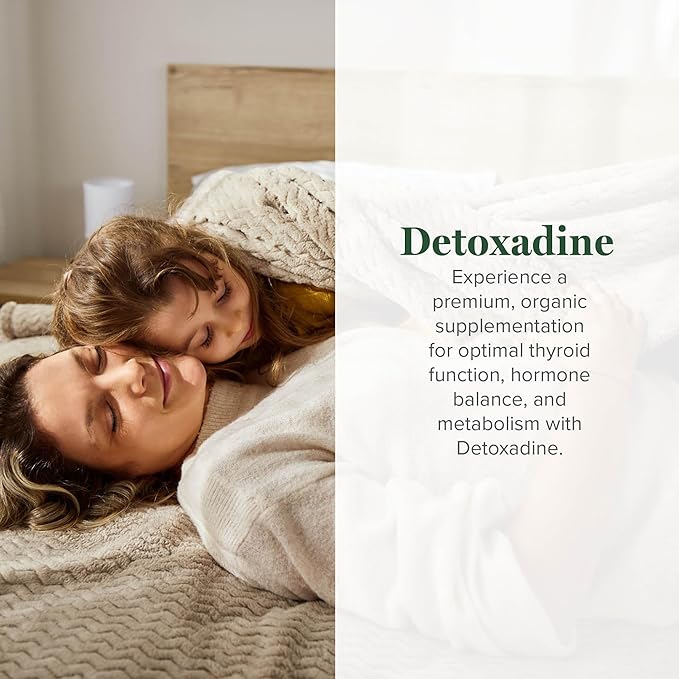 Global Healing Center - Detoxadine - Organic Nascent Liquid Iodine Supplement Drops for Thyroid Support Detox Cleanse and Metabolism - Non-GMO Vegan 200 Servings Iodine Drops (1 Oz)