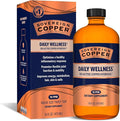 Sovereign Copper Bio-Active Copper Hydrosol Daily+ 4-in-1 Wellness Supplement for Joint Bone Hair Skin and Nails Cardiovascular Health Energy and Metabolic Health Support 16 fl oz (473mL)