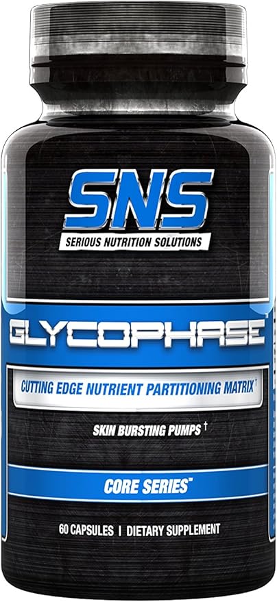 Serious Nutrition Solution Glycophase Dietary Supplement Capsules 120 Veggie Capsules