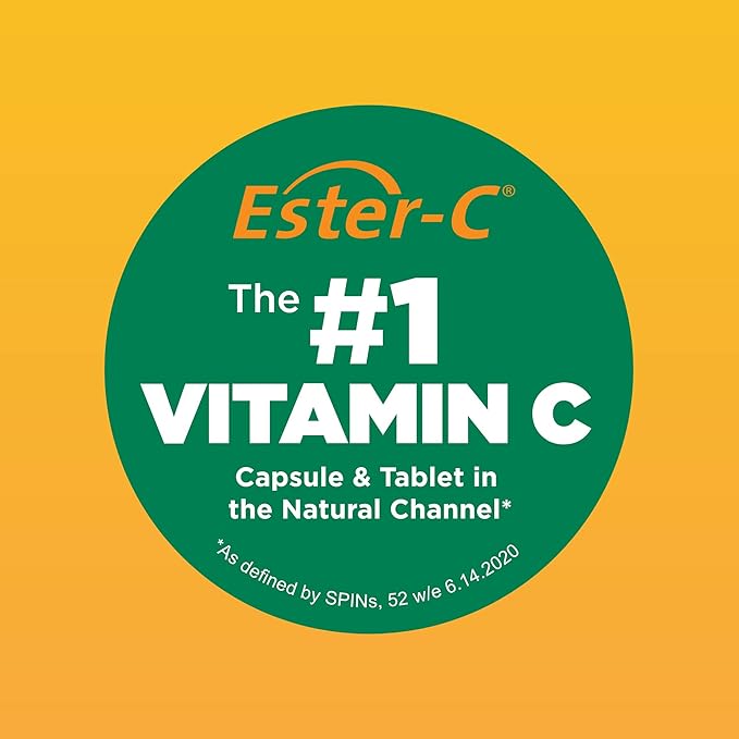American Health Ester-C 500 mg with Citrus Bioflavonoids Capsules 300 Count