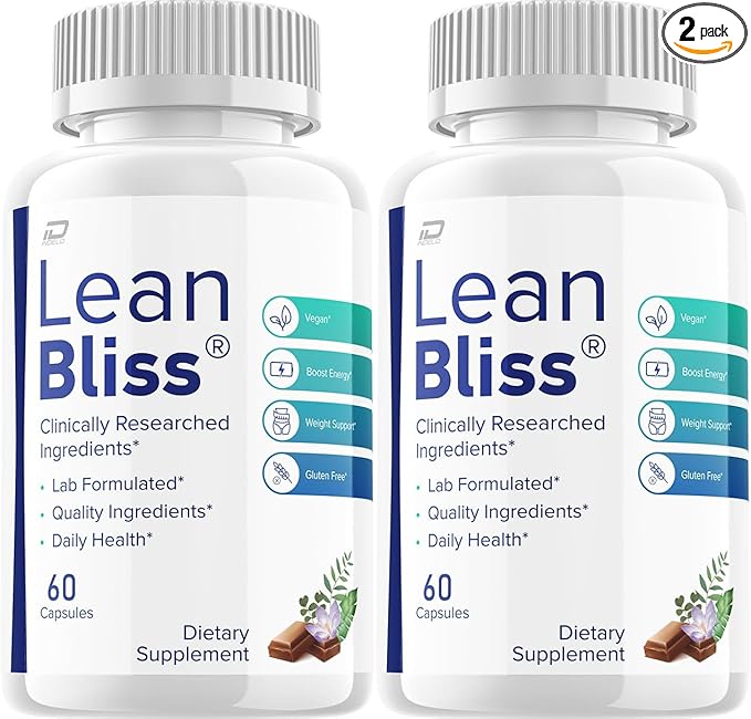 Lean Bliss Pills Lean Bliss Reviews Lean Bliss Advanced Formula Pills Lean Bliss All Natural Formula Supplement Capsules Lean Bliss Healthy Weight Support (2 Pack - 120 Capsules)