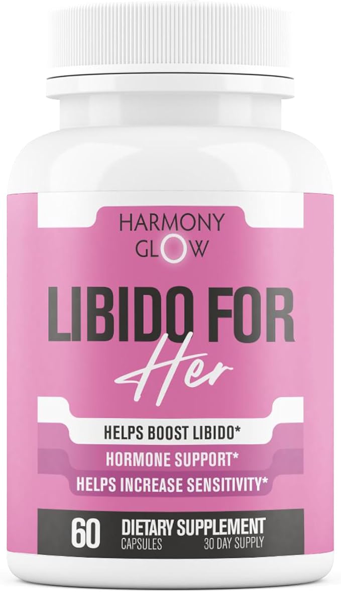 Libido for HER - Libido Booster for Women to Boost Desire Intimacy Lust - 3rd Party Tested Supplement to Support Women's Health Energy Assist | 3rd Party Tested Supplement - 60 Capsules