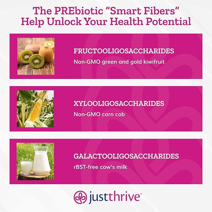 Just Thrive PREbiotic Powder - Digestive and Immune Support Supplement 150 g