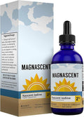 Nascent Iodine Organic Daily Health Supplement High Potency 2% Concentrated Liquid Iodine Drops Supports Energy &amp Metabolism (4oz/118.4ml)