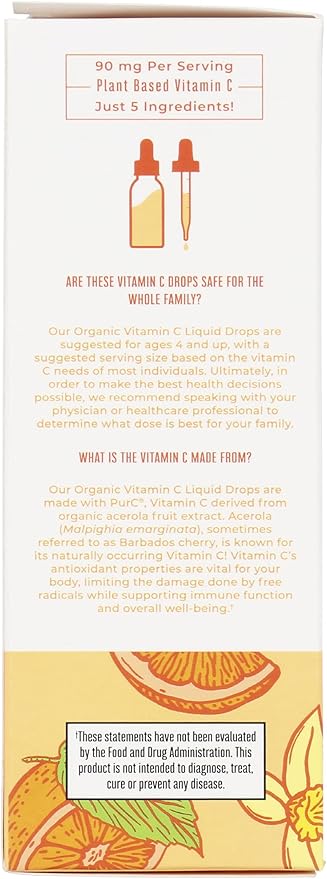 Mary Ruth's Organic Vitamin C Drops 4 FZ