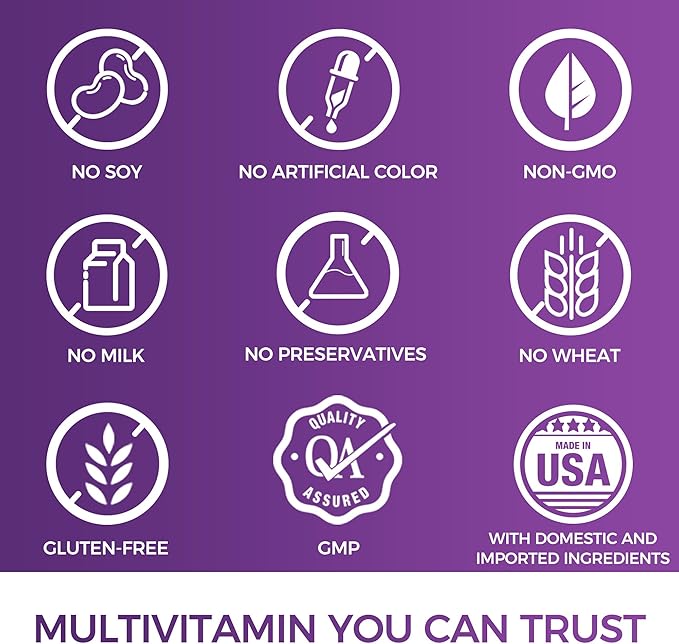 Vitamin World Ultra 360 Multivitamin for Women Women's Multivitamin with Herbs &amp Collagen for Hair Skin &amp Nails Supplement with Iron Vitamin A B C D E for Energy &amp Immune Support