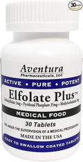 Plus® 3mg L-Methylfolate Methyl Folate Methylfolate Medical Food Supplement Professional Strength Active Pure Potent 30 Tablets