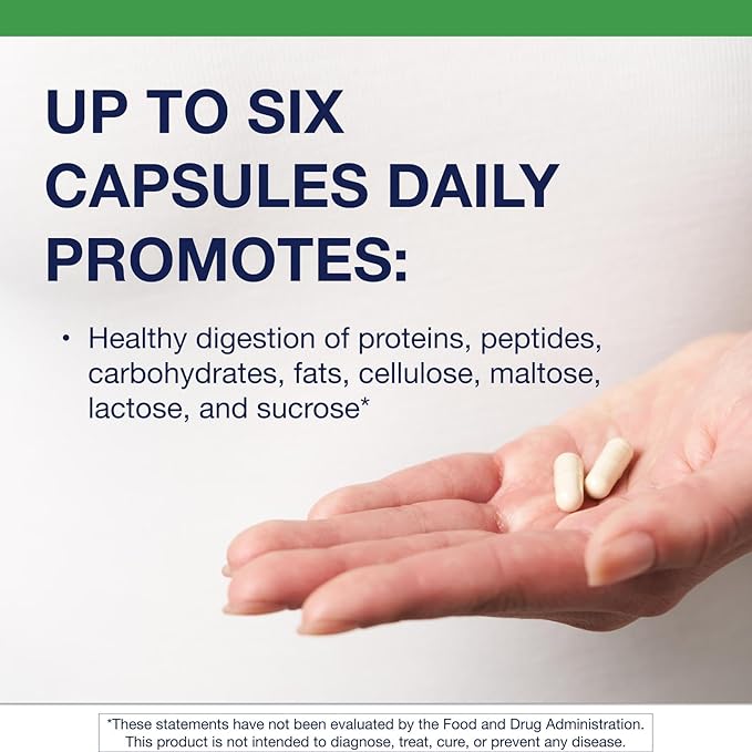 Metagenics SpectraZyme Enzyme Complex - Plant-Based Digestive Enzymes for Protein Fat &amp Carbohydrate Breakdown - Supports Indigestion Bloating &amp Colon Health* - Gluten-Free Vegan - 60 Capsu