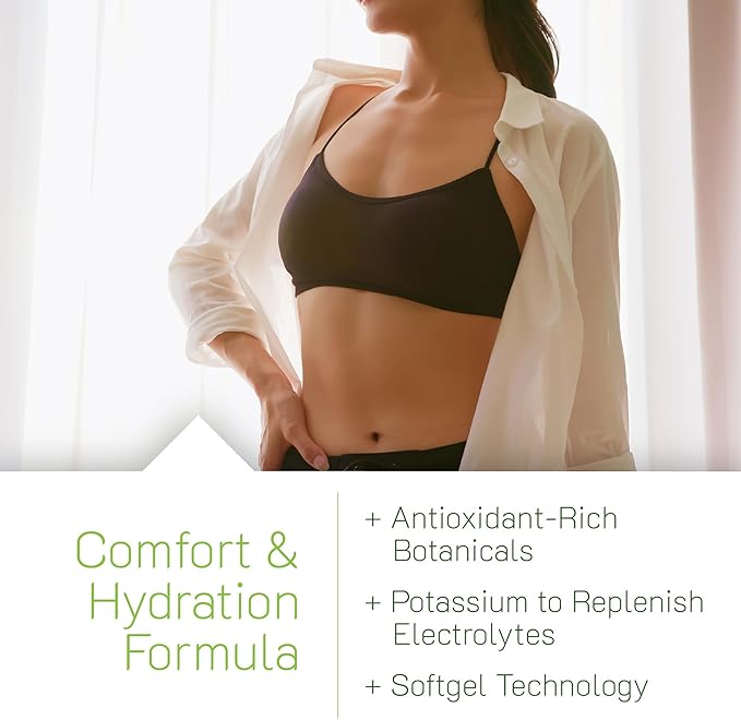 Irwin Naturals Bloat-Away - Water Balance Support - Replenish Electrolytes &amp Essential Minerals - 60 Liquid Soft-Gels - 2 Pack