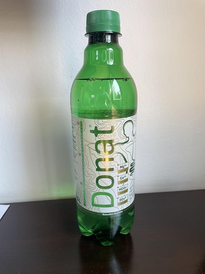 Natural Magnesium Water - 500mg Magnesium in 500ml ''Donat Mg'' Bulk Pack 12x05L