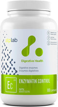 ATP LAB - Enzymatik Control 180 Capsules 90-Day Supply - Enhances Appetite and Supports Digestion - Contains Digestive Enzymes - Prevent Nausea and Increase Bile Flow