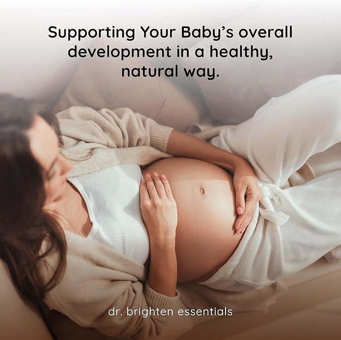 Dr. Brighten Prenatal Plus - Women’s Formulation Active B Vitamins Minerals Antioxidants for Pregnant or Nursing Mothers Non-GMO Vegan No Gluten No Soy - 180 Capsules