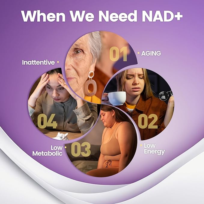 NAD Supplement NAD+ Resveratrol Gummies 60 Count Ultra Pure Organic - Enhanced Absorption - with 1000mg NAD and 900mg Resveratrol | Antioxidant Support &amp Cellular Energy (120 Gummies /2 Bags)