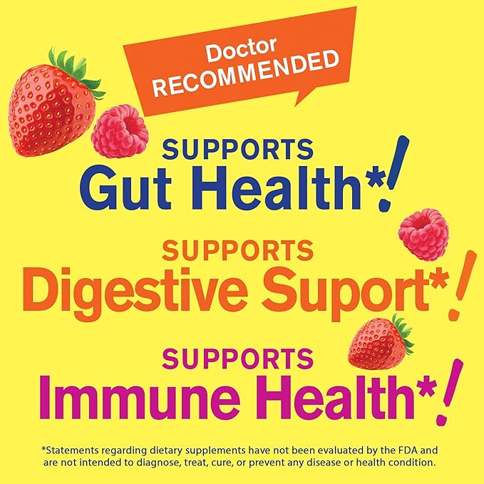 WellYeah Probiotic Men 10B CFUs + Prebiotic Fiber Gummies Bundle - Great Tasting Vitamin Supplement Gluten Free GMO Free Chewable Gummy