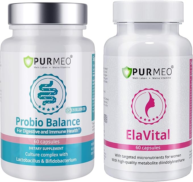 Probiotics for Gut Digestive Health &amp DIM Supplement for Women