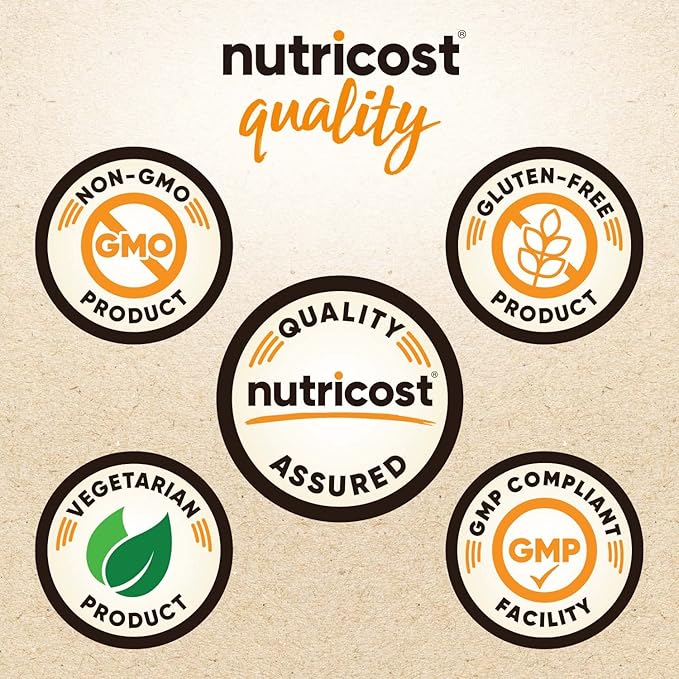 Nutricost 100% Organic Chaga Mushroom Powder 8oz (227 Servings) - Certified USDA Organic Gluten Free &amp Non-GMO