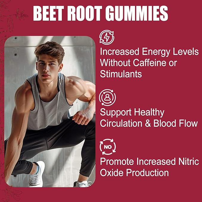 2 Pack Beet Root Gummies &amp Super Reds Gummies