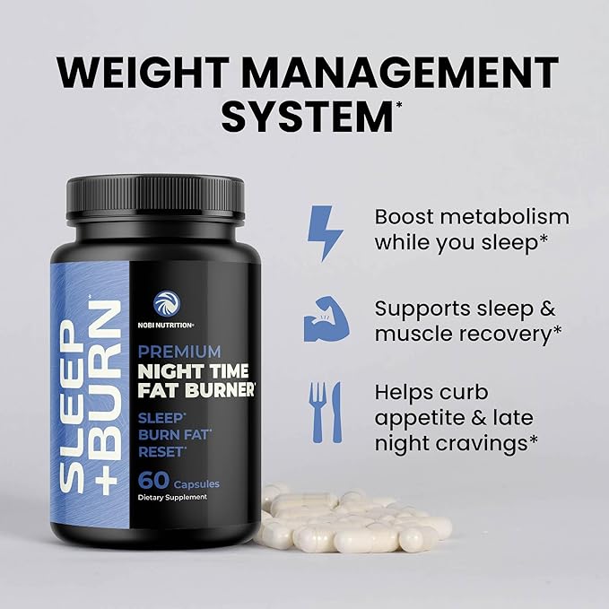 Fat Burner Gummies and Night Time Fat Burner | 24/7 Weight Loss Support with Green Tea &amp Raspberry Ketones | Appetite Suppressant Metabolism Booster and Belly Fat Reducer | 1 Month Supply