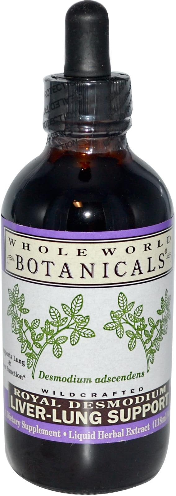 Whole World Botanicals Liver Lung Support Royal Desmodium - 4 oz