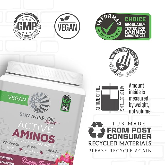 Amino Acids Energy Powder Blend &amp Micronized Creatine Monohydrate Powder Set | Bundle &amp Save | Non-GMO Soy Dairy Filler &amp Gluten Free (50 Servings Creatine 30 Servings Dragonfruit Electro