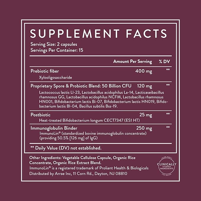 Arrae Tribiotic Probiotics for Women Support for Vaginal pH Balance Gut Immune and Feminine Health Prebiotics Probiotics Postbiotics 30 Count