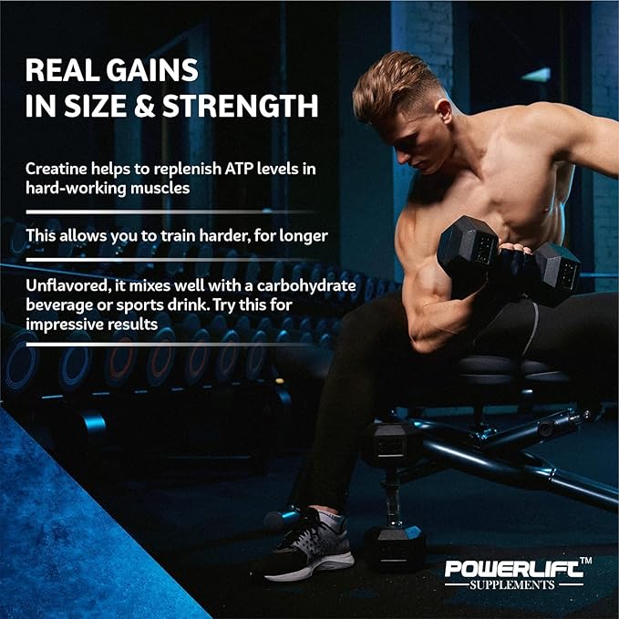 Generic Creatine Monohydrate (100gm Unflavored) Muscle Repair &amp Recovery 33 Servings of Creatine