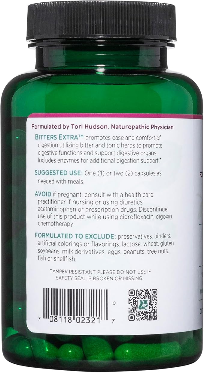 Vitanica Bitters Extra Digestion Support Vegan 90 Capsules