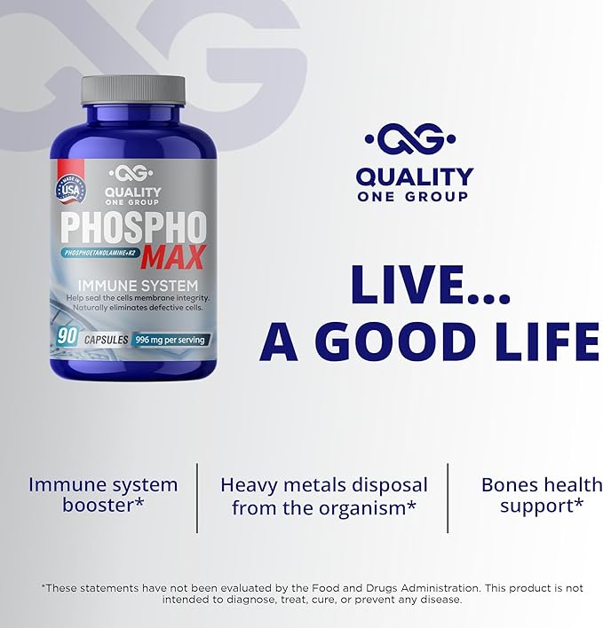 Fosfoetanolamina - Unique Blend of Phosphoethanolamine to Boost Your Immune System- Natural Fosfoetalonamina 26 Years of Researched Formulation