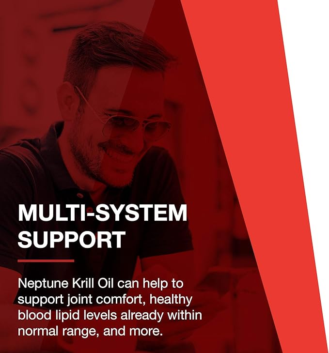 PROTOCOL FOR LIFE BALANCE Krill Oil 500mg - Krill Oil Supplement - DHA &amp EPA - with Astaxanthin - Supports Heart Brain Joints* - Non-GMO &amp Halal - 60 Softgels