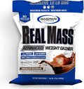 Gaspari Nutrition Real Mass: Advanced Weight Gainer Protein and Complex Carb Blend 50g Protein 16g EAAs Gluten-Free 12 lbs (Chocolate Ice Cream)