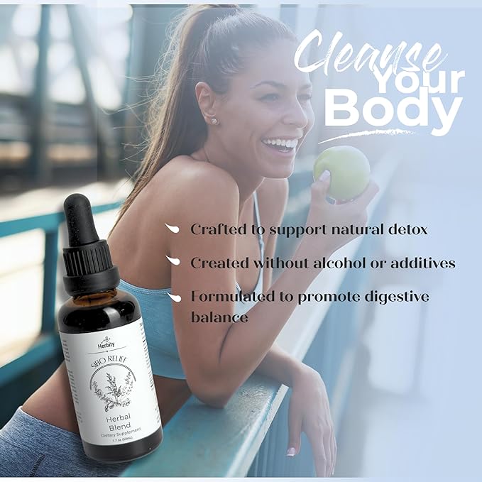 Gut Health &amp Digestion Drops – Natural Bitters for Digestion with Berberis Wormwood &amp Clove – Stomach Soothe &amp Gut Cleanse Support for Women &amp Men | 1.7 oz