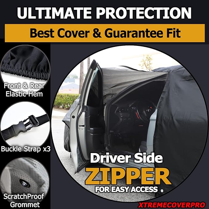 Car Cover Fits 2022 2023 2024 2025 Mercedes-Benz CLA250 CLA35 CLA45 XTREMECOVERPRO Diamond Series Black