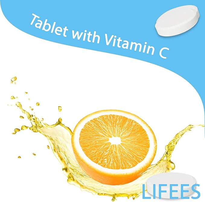 Vitamin C Bath Soak Tablets Vitamin C for Bath VC Dechlorination Bath Tablets Help to Sensitive Skin Dry &amp Itchy Skin Rough &amp Dry Hair 1000mg100 tabets