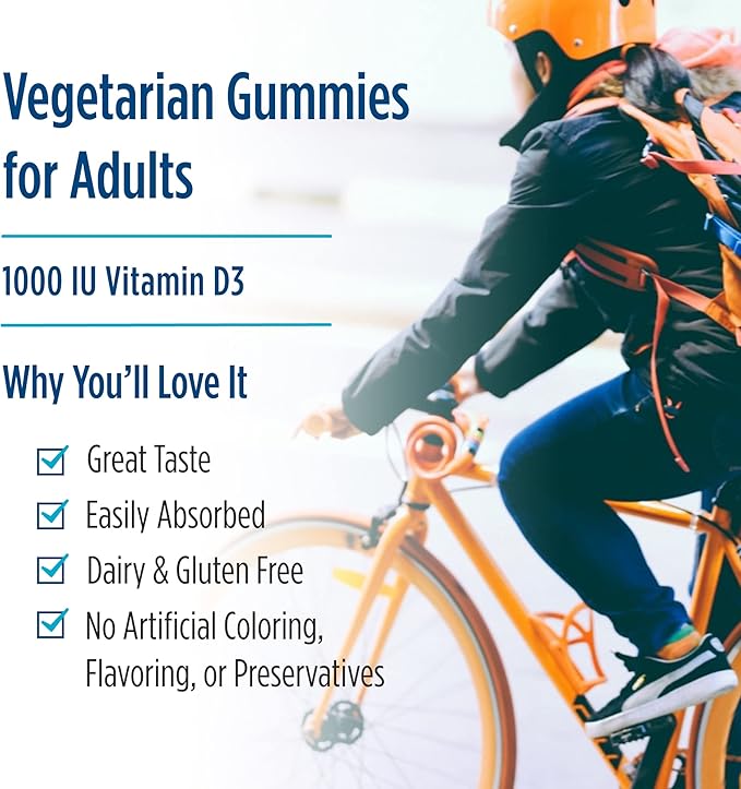 Nordic Naturals Pro Vitamin D3 Gummies Wild Berry - 60 Gummies - 1000 IU Vitamin D3 - Great Taste - Healthy Bones Mood &amp Immune System Function - Non-GMO - 60 Servings (Pack of 2)