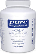 Pure Encapsulations +Cal+ with Ipriflavon | Mineral Vitamin and Herbal Supplement to Promote Skeletal Strength | 351 Capsules
