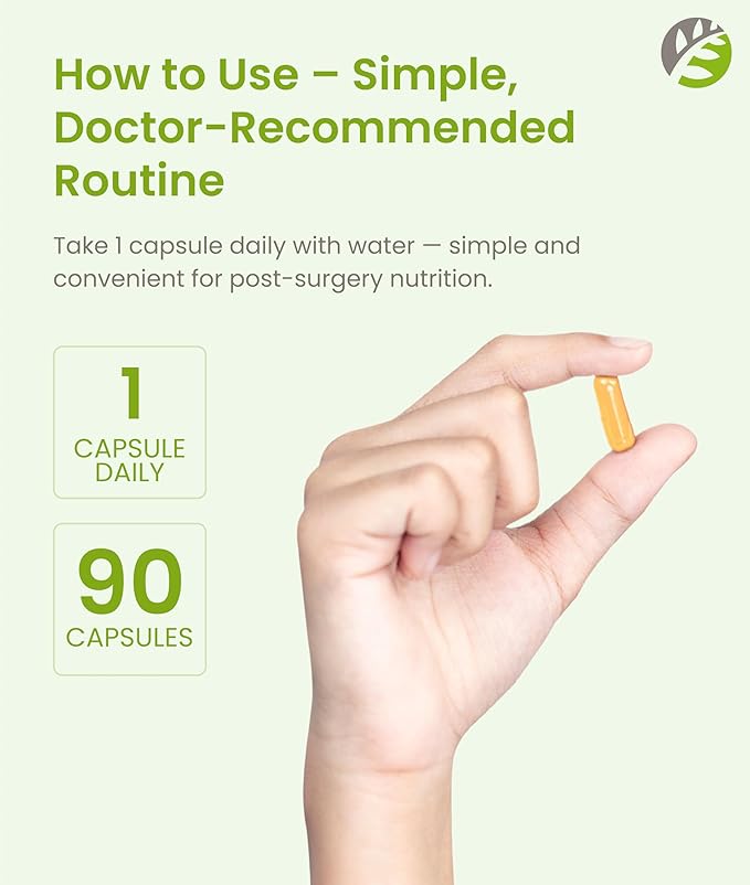 BariSlim Once Daily Bariatric Multivitamin Capsule - 60mg of Iron - Bariatric Vitamin &amp Supplement for Post WLS Surgery Including Gastric Bypass &amp Gastric Sleeve | 90 Day Supply