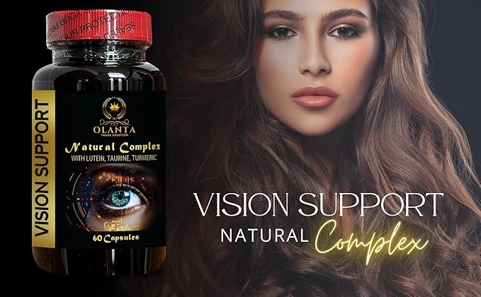 Vision Support - Vision Support Capsules Healthy Vision and Eye Function Support Bilberry Seeds Eye Vitamins for Vision - 1 Bottle