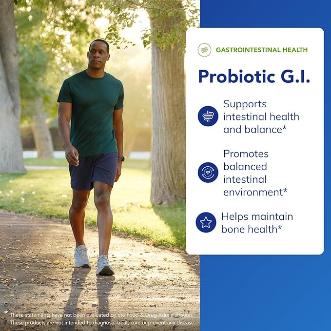Pure Encapsulations Probiotic G.I. - Shelf Stable Probiotic for Intestinal Health &amp Gastrointestinal Support - with Lactobacillus &amp Bifidobacterium - 60 Capsules
