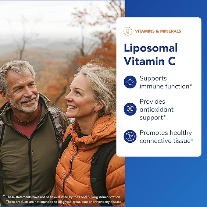Pure Encapsulations Liposomal Vitamin C - Immune Support Supplement* - Antioxidant Nourishment - Daily Vitamin - Non-GMO &amp Gluten Free - 120 Capsules