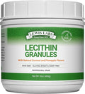 Lecithin Granules Supplement | Natural Soy Lecithin Powder is an Excellent Source of Phosphatidyl Choline | Lactation Support Immune Function &amp Support Brain Health 16 oz