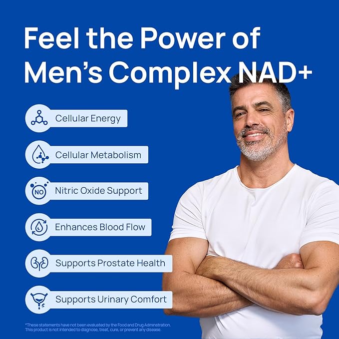 Selerb NAD+ Supplements &amp Magnesium Complex Bundle for Men 90 + 60 Capsules