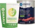 Gnarly Nutrition BCAAs Lemon Lime (10.58oz) Performance Greens Lemon Mint (11.64 oz)